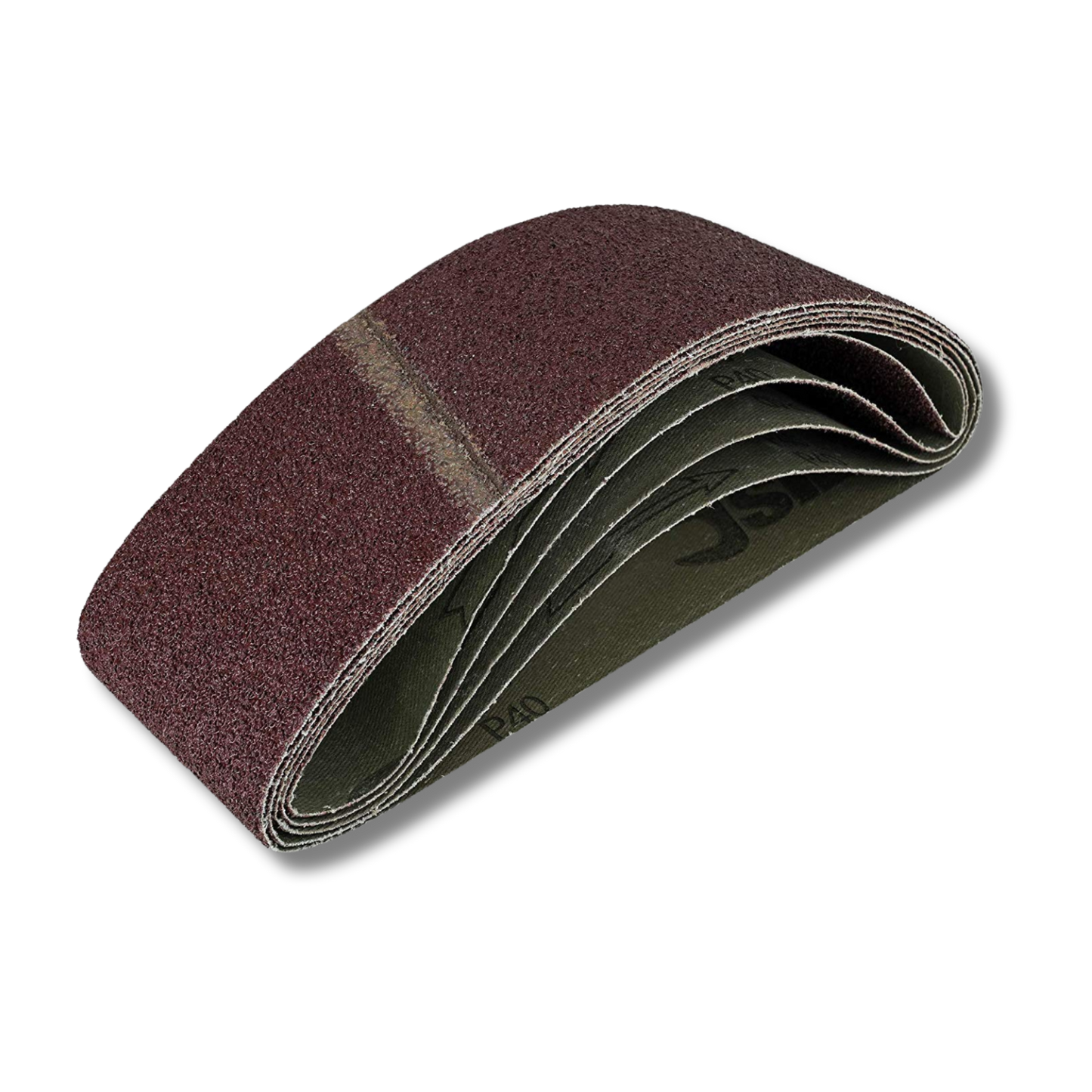 Schleifbänder 75 x 533 mm – 5 Stück, Körnung wählbar