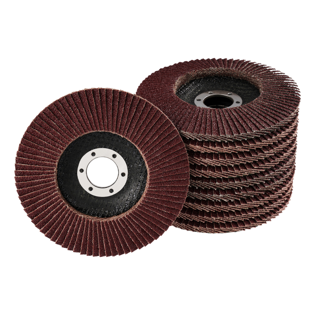20 Stück Standard Fächerscheiben Mix Ø125 mm K40 - K120 je 5x