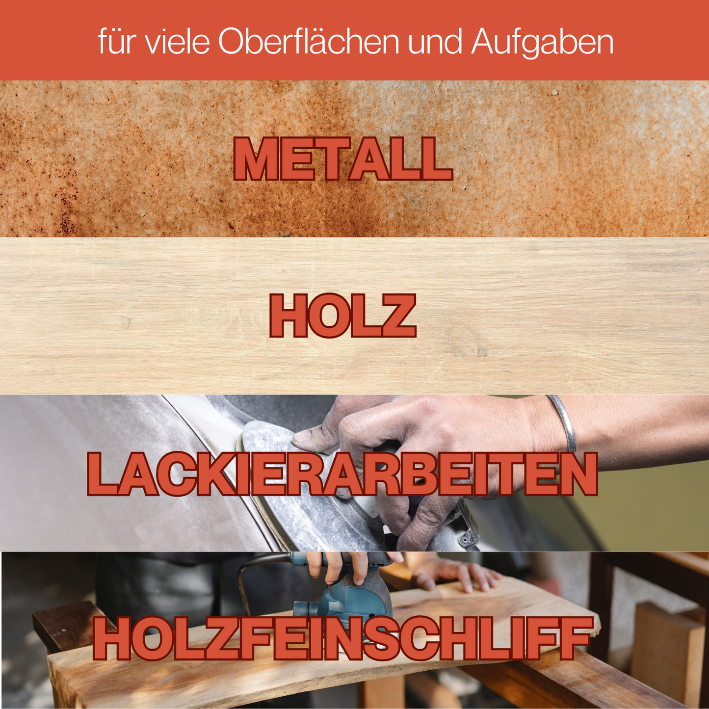 60 Blatt Exzenter Schleifscheiben MIX Ø 115 mm K40 - K240