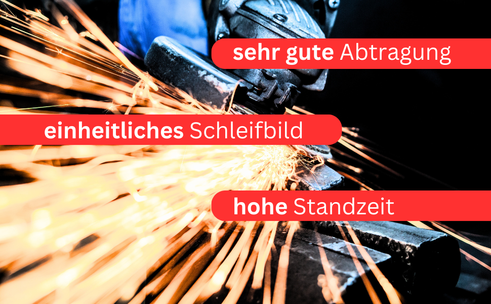 Fächerscheibe Standard Ø 115 mm – Körnung wählbar