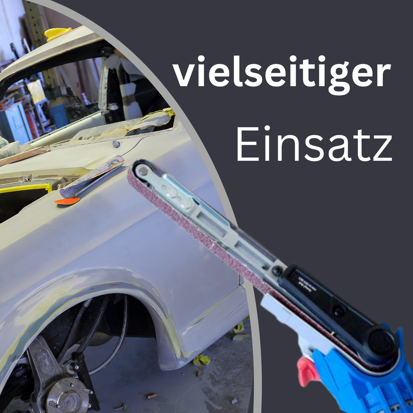 12 Blatt Schleifbänder Mix K40-240 13 x 451mm je 2x